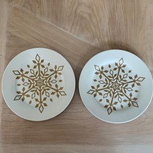 Snowflake by noble excellence porcelain plate 2